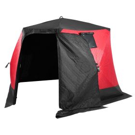 VEVOR 6-8 Person Ourdoor Portable Ice Shelter Pop-Up Ice Fishing Shanty Tent VEVOR 6-8 Person Ourdoor Portable Ice Shelter Pop-Up Ice Fishing Shanty Tent